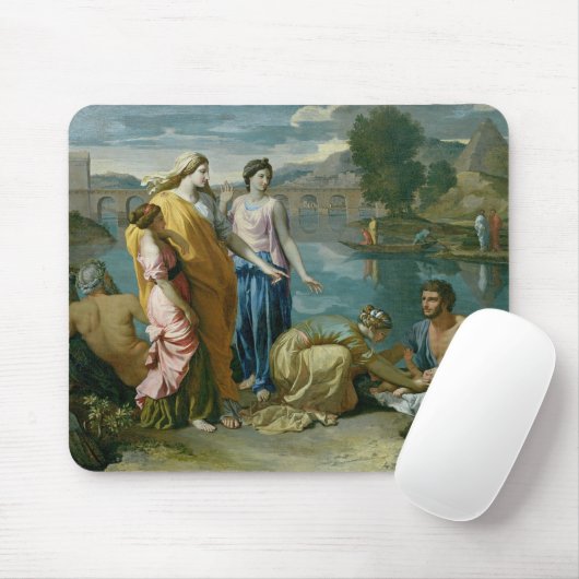 Das Finden von Mosese, 1638 Mousepad (Mit Mouse)