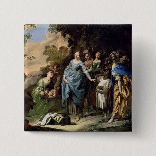 Das Finden von Mosese, c.1650-56 (Öl auf Leinwand Button