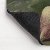 Das Finden von Mosese (Öl auf Leinwand) Mousepad (Ecke)