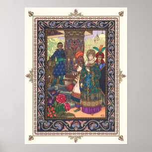 Das Firebird durch Boris Zvorykin Poster