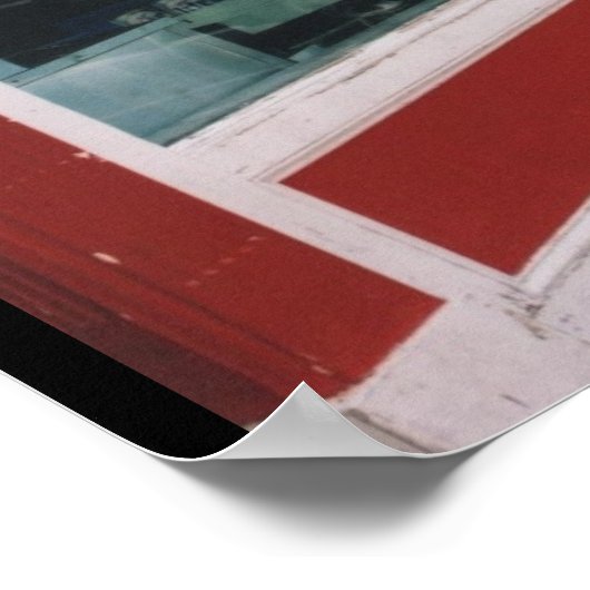 Das Firehouse Bar in Downtown Athens, GA. Poster (Ecke)