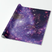 Das Fireworks Galaxy Outer Space Foto Geschenkpapier (Ungerollt)