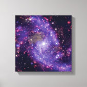 Das Fireworks Galaxy Outer Space Foto Leinwanddruck (Vorderseite)