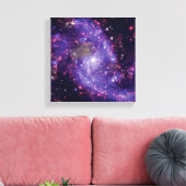 Das Fireworks Galaxy Outer Space Foto Leinwanddruck (Insitu (Wohnzimmer))