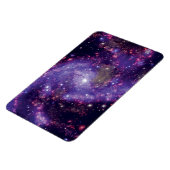 Das Fireworks Galaxy Outer Space Foto Magnet (Linke Seite)