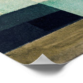 Das Firmament über dem Tempel (1922) von Paul Klee Poster (Ecke)