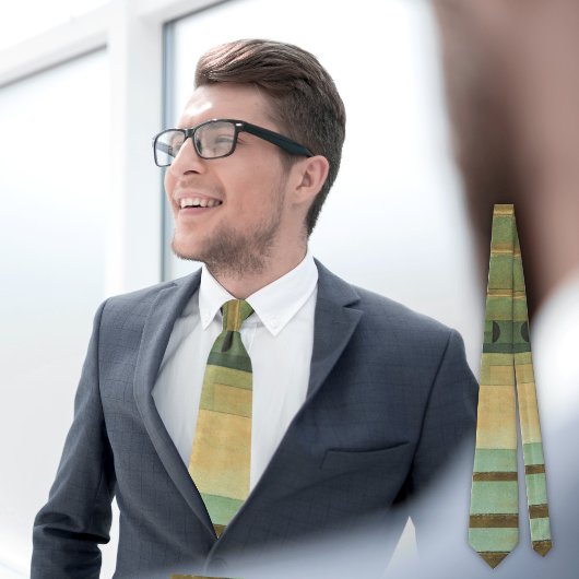 Das Firmament über dem Tempel, Paul Klee Art Krawatte