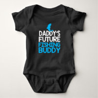 Das Fischen-Freund-Baby-Bodysuit des Vatis