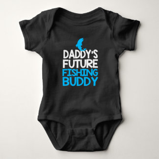 Das Fischen-Freund-Baby-Bodysuit des Vatis Baby Strampler