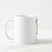 Das Fischen geschieht. Whiskey hilft! Kaffeetasse (Links)