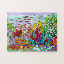 Das Fish Garden Puzzle