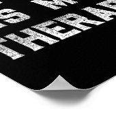 Das Fitnessstudio ist mein therapeutisches Lifting Poster (Ecke)