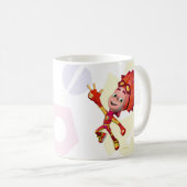 Das Fixies | Feuer Kaffeetasse (VorderseiteRechts)