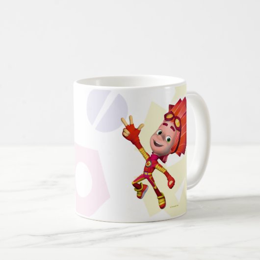 Das Fixies | Feuer Kaffeetasse (VorderseiteRechts)