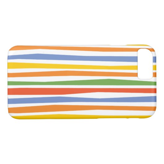 Das Fixies | mehrfarbige gestreifte Case-Mate iPhone Hülle (Rückseite (Horizontal))