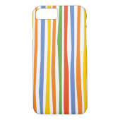 Das Fixies | mehrfarbige gestreifte Case-Mate iPhone Hülle (Rückseite)