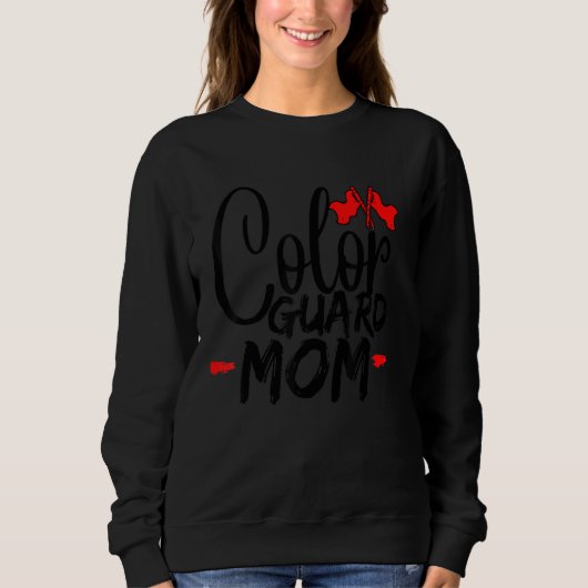 Das Flag der Mama der Farbschützer der Schule ist Sweatshirt (Vorderseite)
