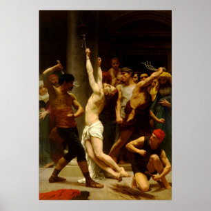 Das Flagellationsplakat unseres Herrn Jesus Christ Poster