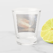 Das Flaggschiff des Zivilen Krieges gegen das Feue Schnapsglas (Rückseite)