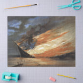 Das Flaggschiff des Zivilen Krieges gegen das Feue Seidenpapier (Basteln)