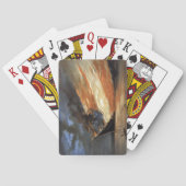 Das Flaggschiff des Zivilen Krieges gegen das Feue Spielkarten (Rückseite)