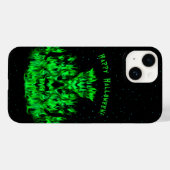 Das Flammenmonster im Sternenhimmel Case-Mate iPhone Hülle (Rückseite (Horizontal))