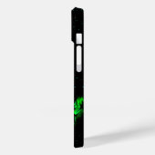 Das Flammenmonster im Sternenhimmel Case-Mate iPhone Hülle (Rückseite / Links)