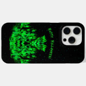 Das Flammenmonster im Sternenhimmel Case-Mate iPhone Hülle (Rückseite (Horizontal))