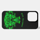 Das Flammenmonster im Sternenhimmel iPhone Hülle (Rückseite (Horizontal))