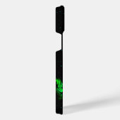 Das Flammenmonster im Sternenhimmel iPhone Hülle (Rechte Seite)