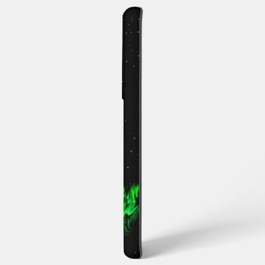 Das Flammenmonster im Sternenhimmel Samsung Galaxy Hülle (Linke Seite)