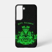 Das Flammenmonster im Sternenhimmel Samsung Galaxy Hülle (Rückseite)