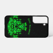 Das Flammenmonster im Sternenhimmel Samsung Galaxy Hülle (Rückseite (Horizontal))