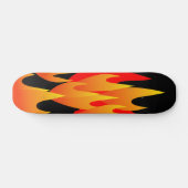 Das Flammenskateboard Skateboard (Horizontal)