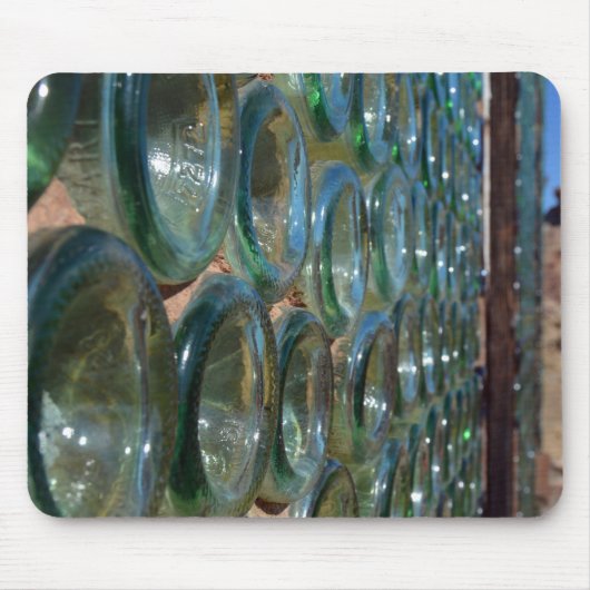 Das Flaschen-Haus Mousepad (Vorne)