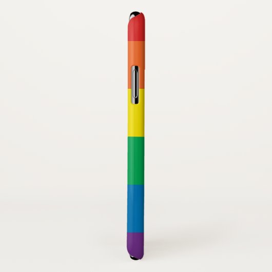 Das Flash-Rainbow-Logo Case-Mate iPhone Hülle (Hinten/Rechts)