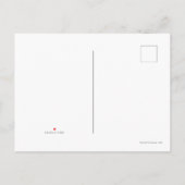 Das Flash-Rainbow-Logo Einladungspostkarte (Rückseite)