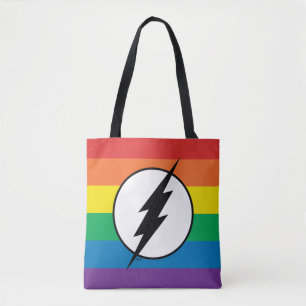 Das Flash-Rainbow-Logo Tasche