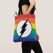 Das Flash-Rainbow-Logo Tasche (Von Nahem)