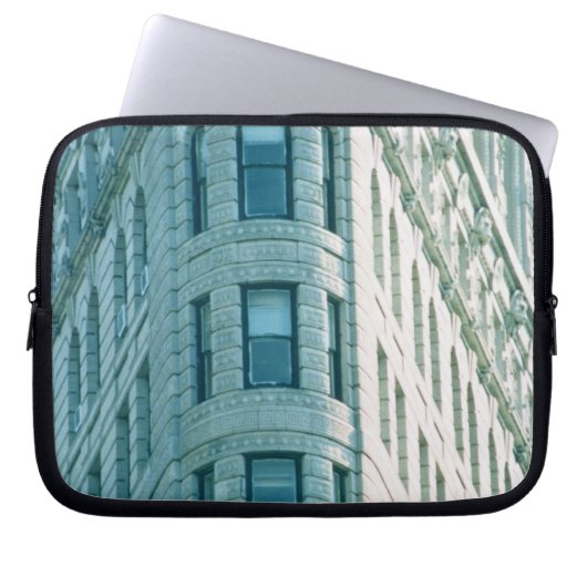 Das Flatiron Gebäude (Foto) 2 Laptopschutzhülle (Vorderseite)