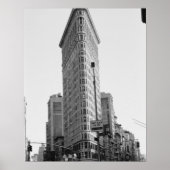 Das Flatiron-Gebäude (Foto) Poster (Vorne)