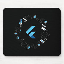 Das Flatternlogo von Input/Output 2018 auf einem