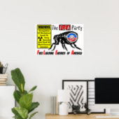 Das Flea-Party: Occupy Wall Street Poster (Home Office)