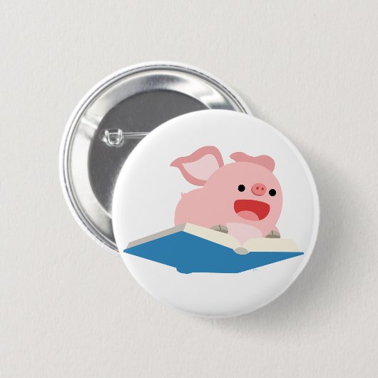 Das Fliegen-Buch-und Button (Vorne & Hinten)