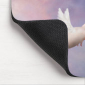 das Fliegen Schwein-wachsen Ihre Flügel Mousepad (Ecke)