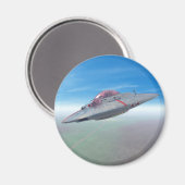 Das fliegende Magnet Saucer (Vorderseite/Rückseite)