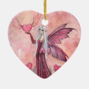 Das fliegende Valentiner Märchen Keramikornament