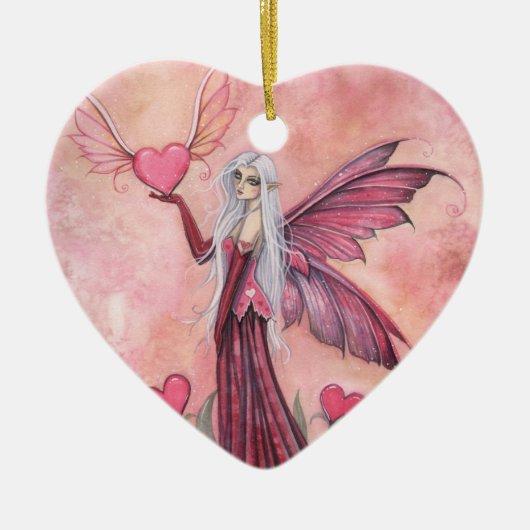 Das fliegende Valentiner Märchen Keramikornament (Vorne)