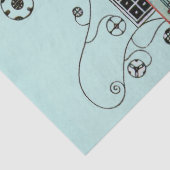 DAS FLIGHTLOSE, SCHÖNHEITSMOGRAMM FÜR DESIGNER SEIDENPAPIER (Detail)