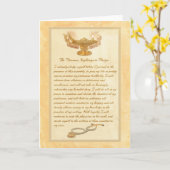 Das Florenzer Nachtigall-Versprechen Karte (Gelbe Blume)